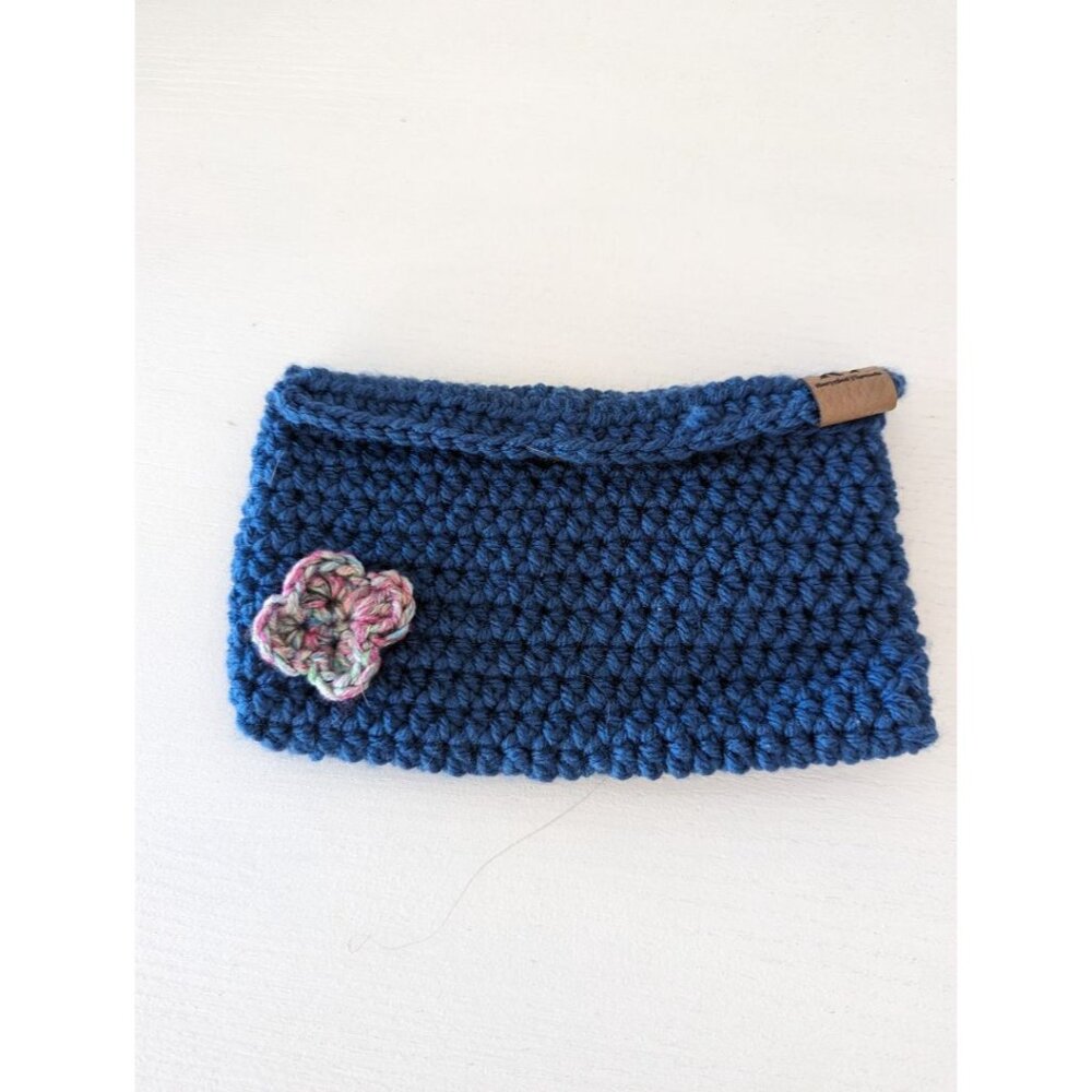 Recycled Threads Blue Coin Purse